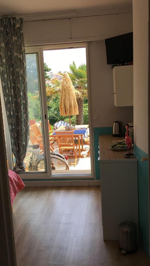 Petit Studio Terrasse Rez De Jardin Piscine Sur L'Ocean Apartment เบียริตซ์ ภายนอก รูปภาพ